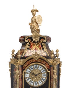 Monumentale orologio da tavolo in stile Luigi XIV Boulle