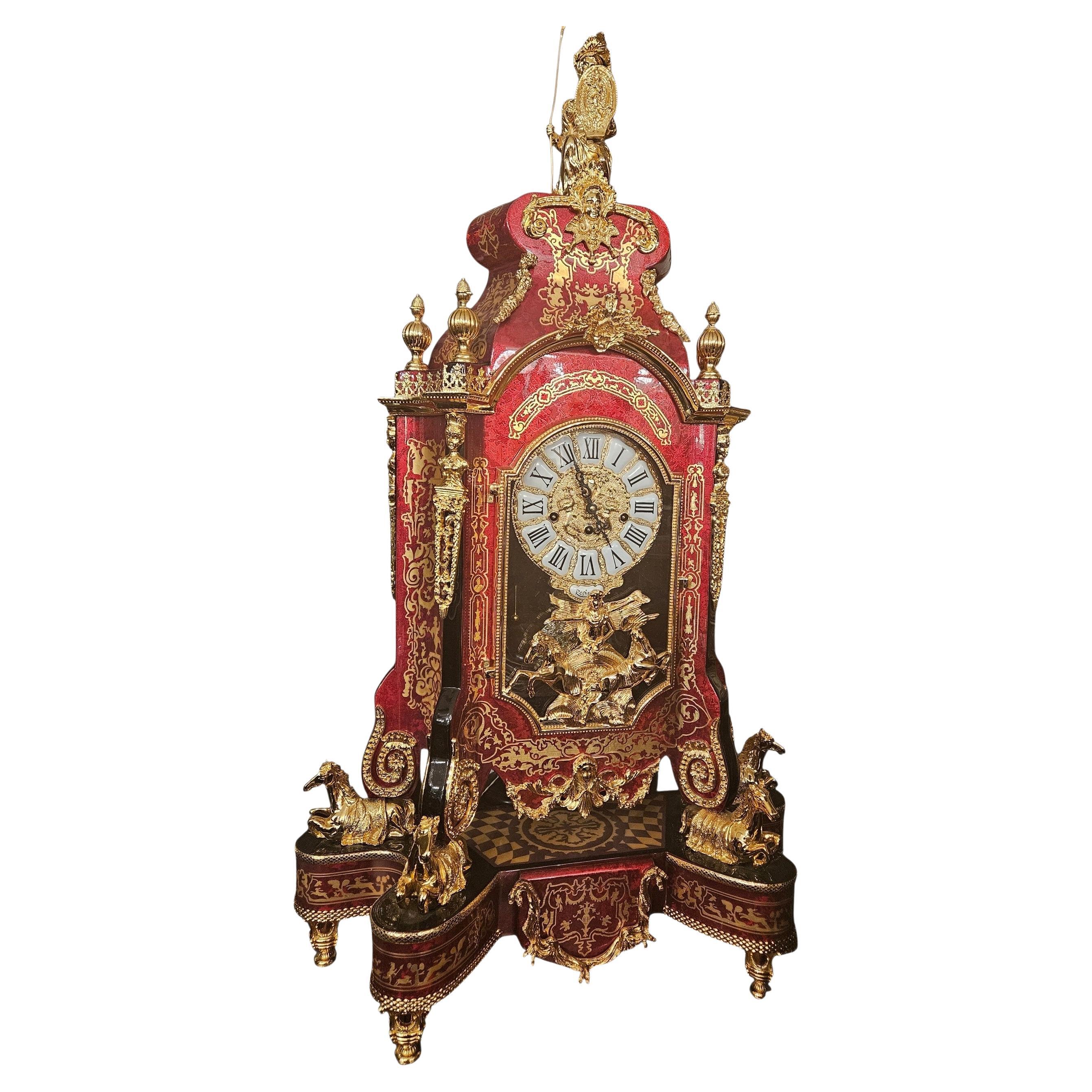 Monumental Louis XV1 Style French Clock For Sale