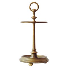 Monumental Luigi Caccia Dominioni Brass Umbrella Stand for Azucena, Italy, 1949