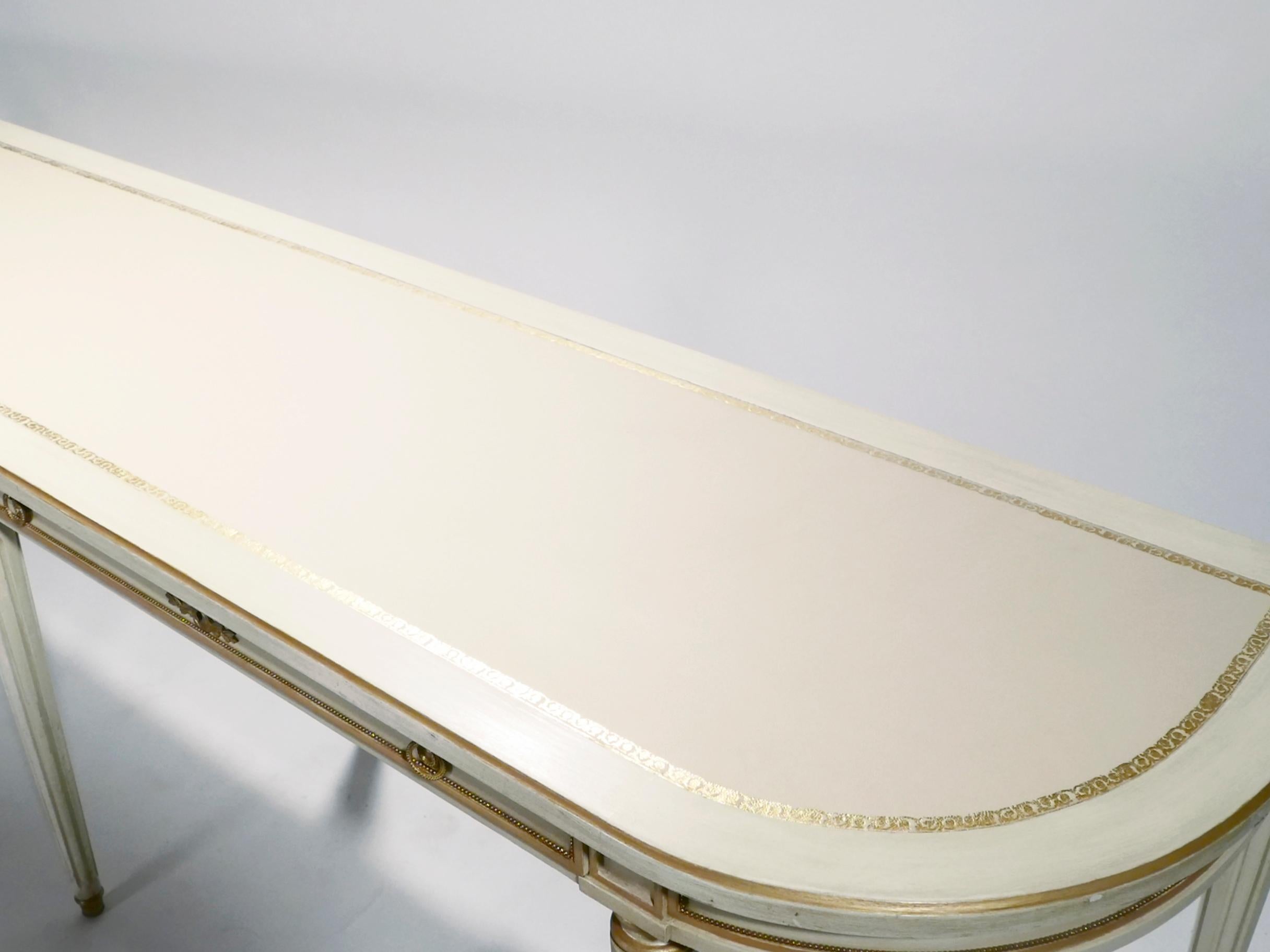 Monumental Maison Jansen French Louis XVI Style Console, 1950s 1