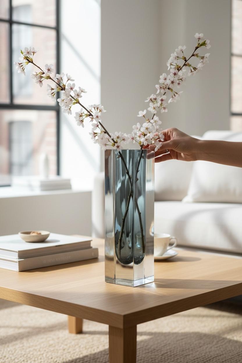 Monumental Jarrón Bloque Mandruzzato Gris y Transparente de Murano Glass Sommerso en venta 4