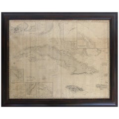 James Imray & Son of London Map of Cuba 1894, Monumental