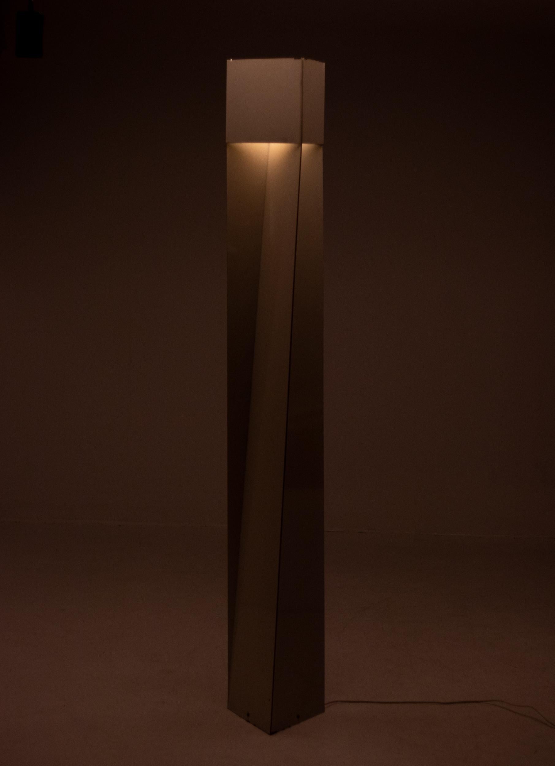 Dutch Monumental Mart Van Schijndel ‘Slack I’ Floor Lamp For Sale