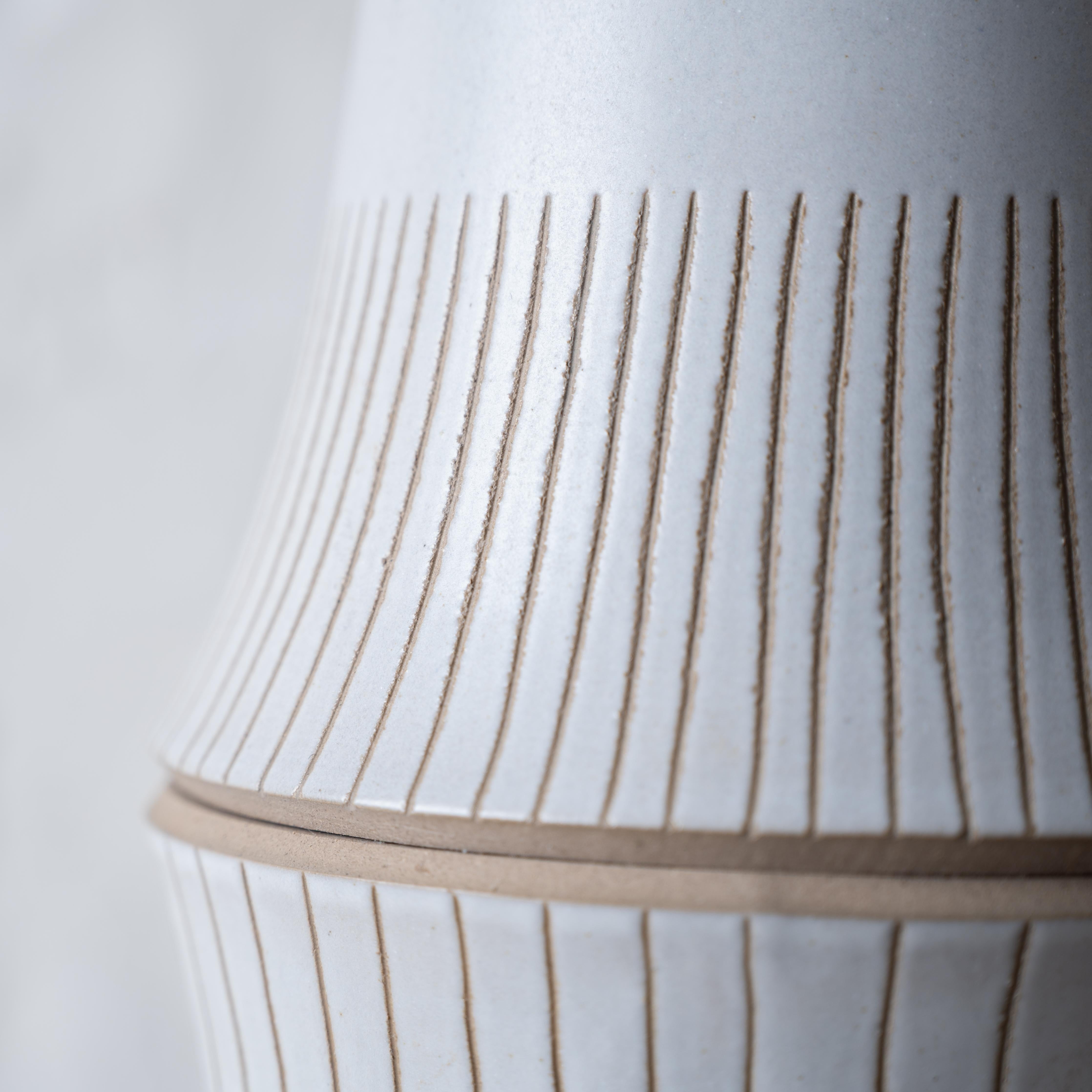 Monumental Martz Studio Ceramic Lamp, 1950s For Sale 1