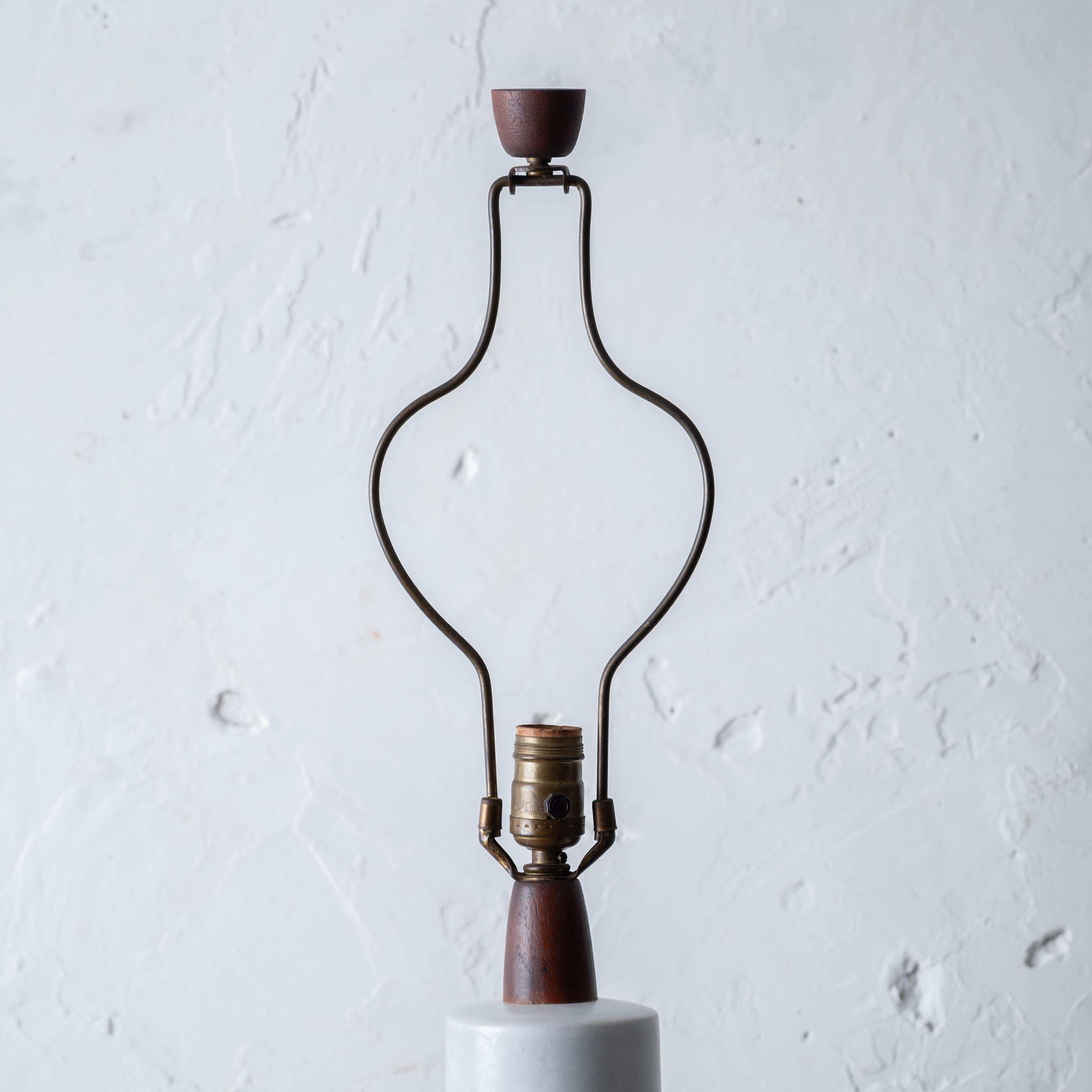Monumental Martz Studio Ceramic Lamp, 1950s For Sale 2