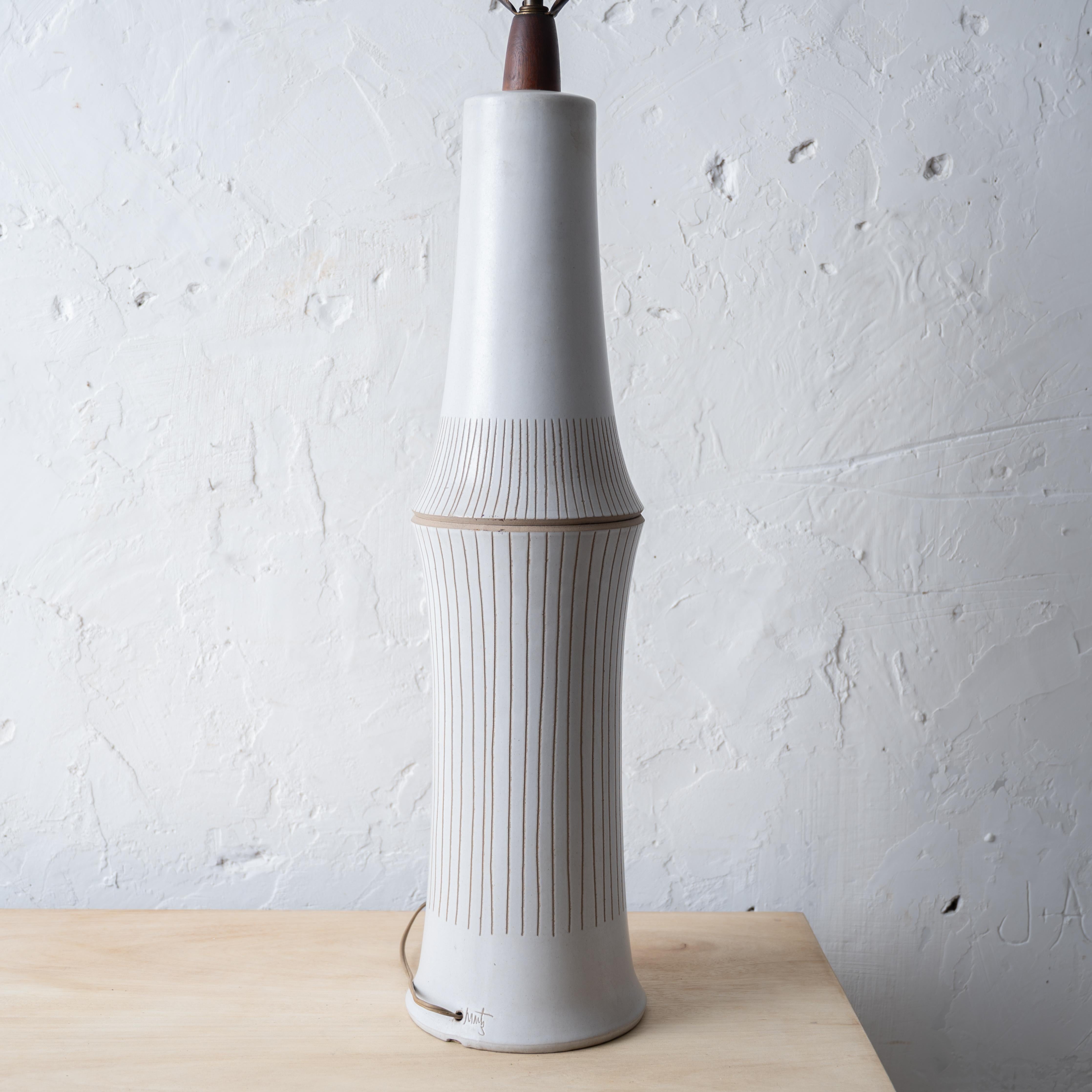 Monumental Martz Studio Ceramic Lamp, 1950s For Sale 4