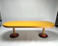 Monumental Memphis Style Coffee Table, Italy, 1970s