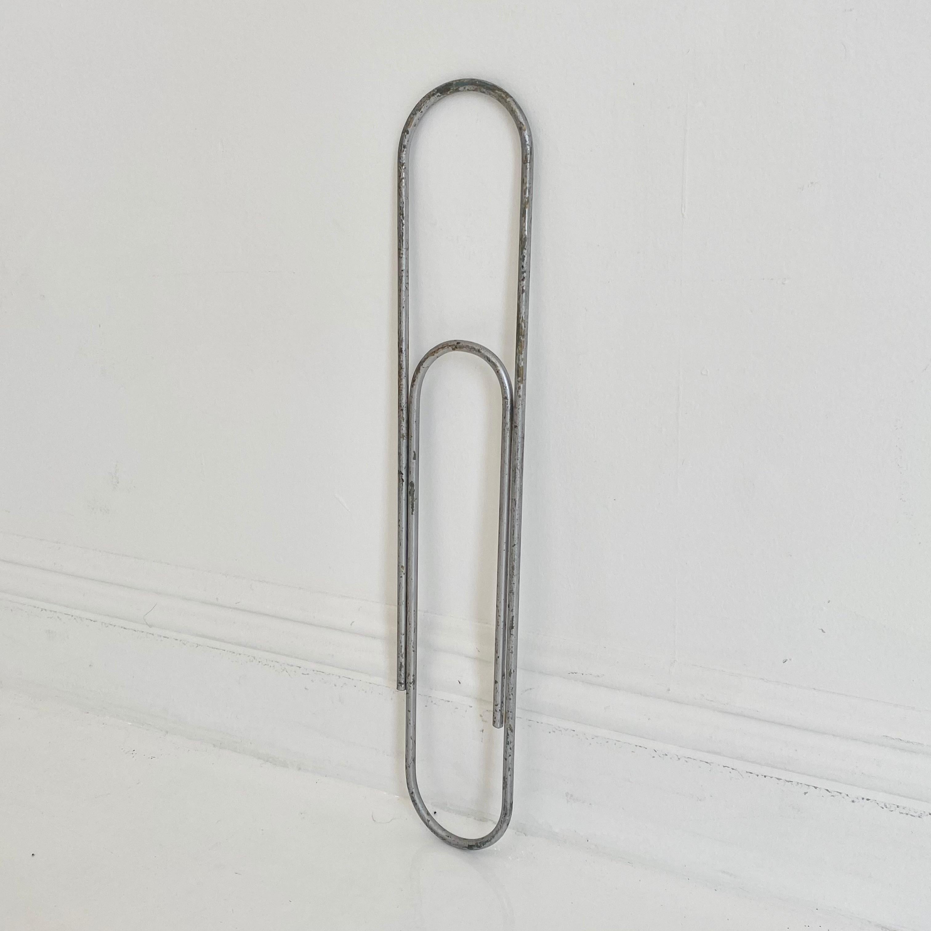 giant paper clip wall decor