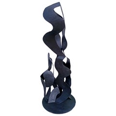Monumental Metal Sculpture by Issiaka Savadogo