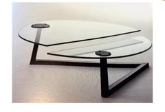 Monumental metal table "Karate" by Carlo Forcolini for Alias, Italy, 1985