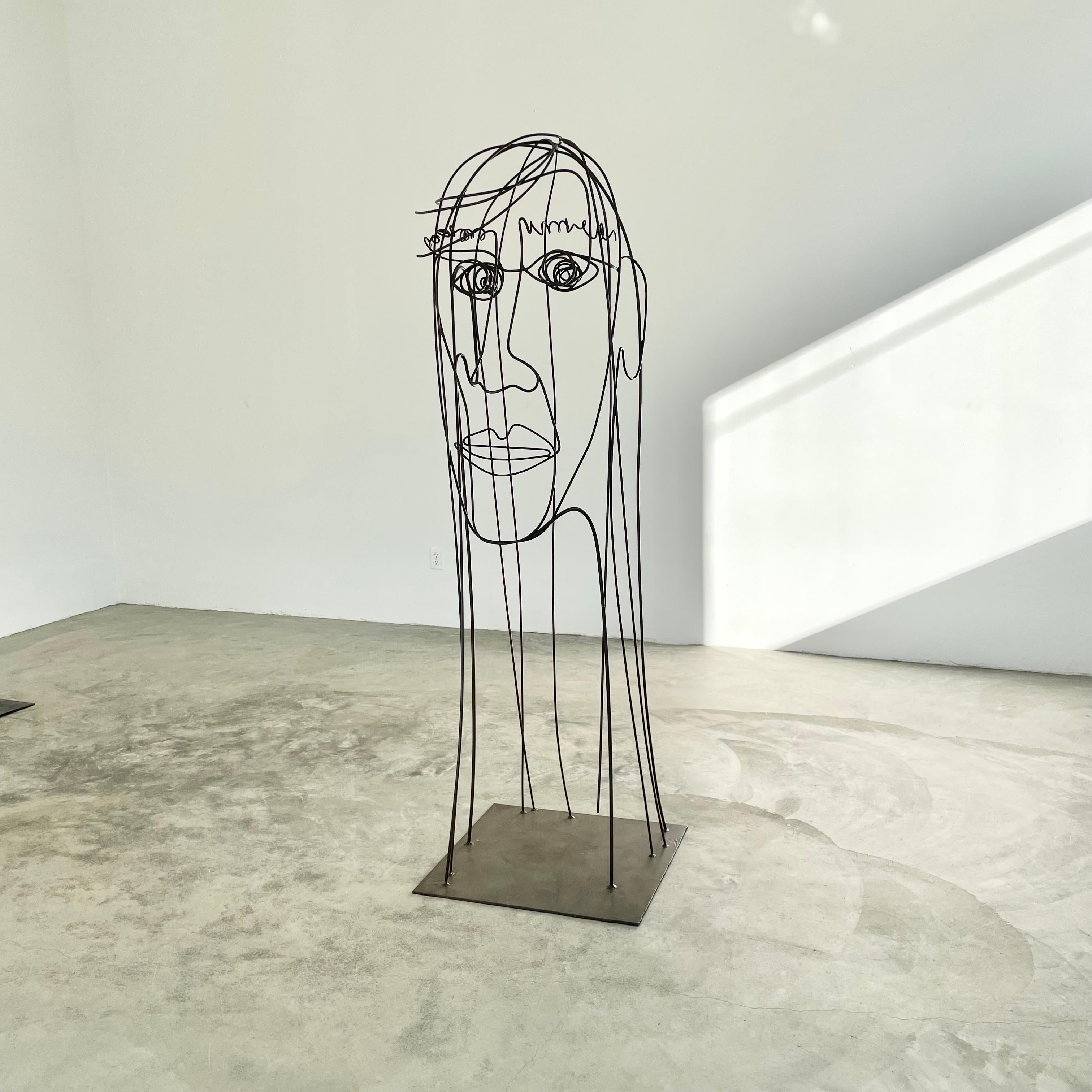 wire face art