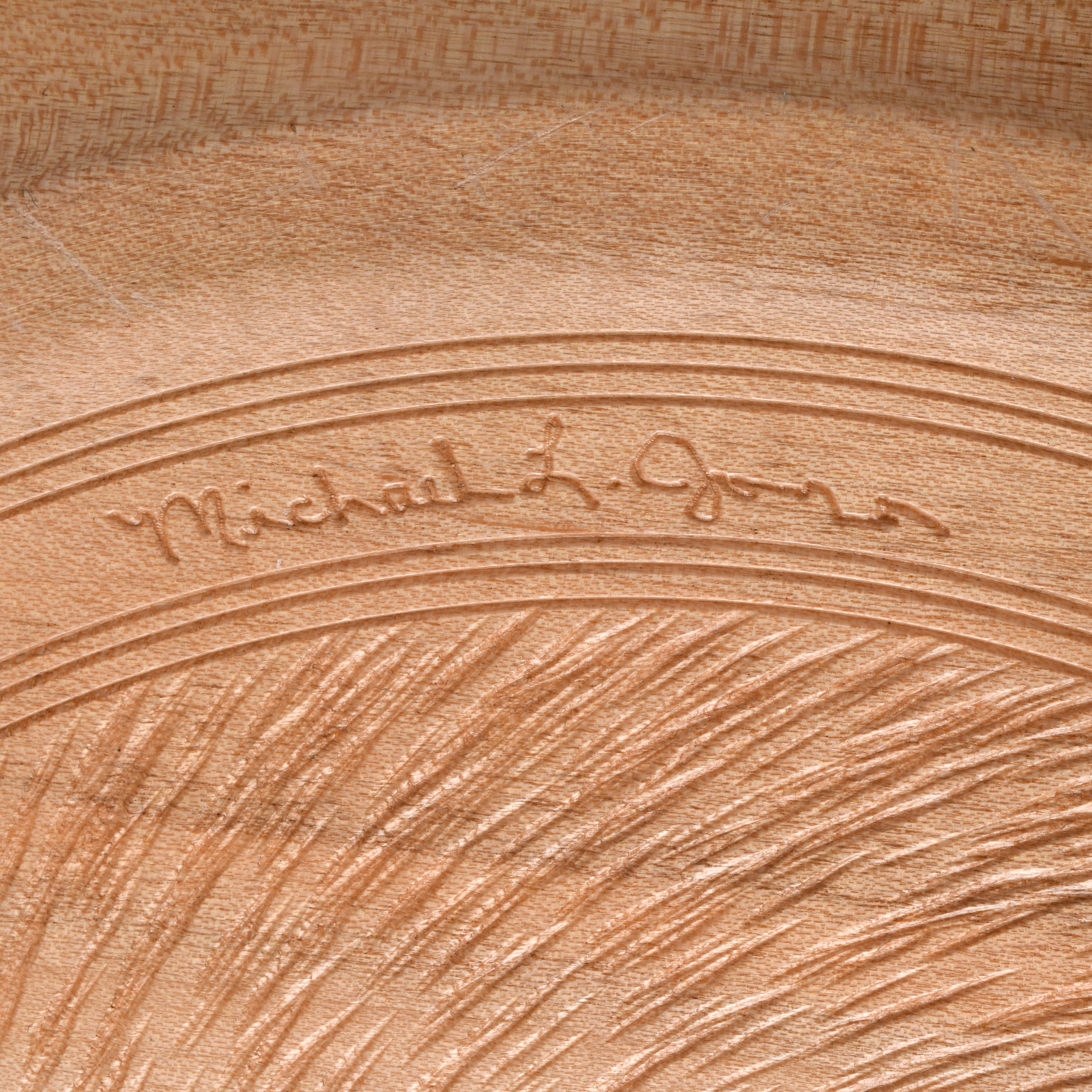 Bol monumental en bois tourné Michael L. Jones en vente 3