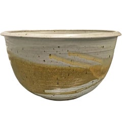 Monumental Mid-20th Century American Studio Pottery Bowl