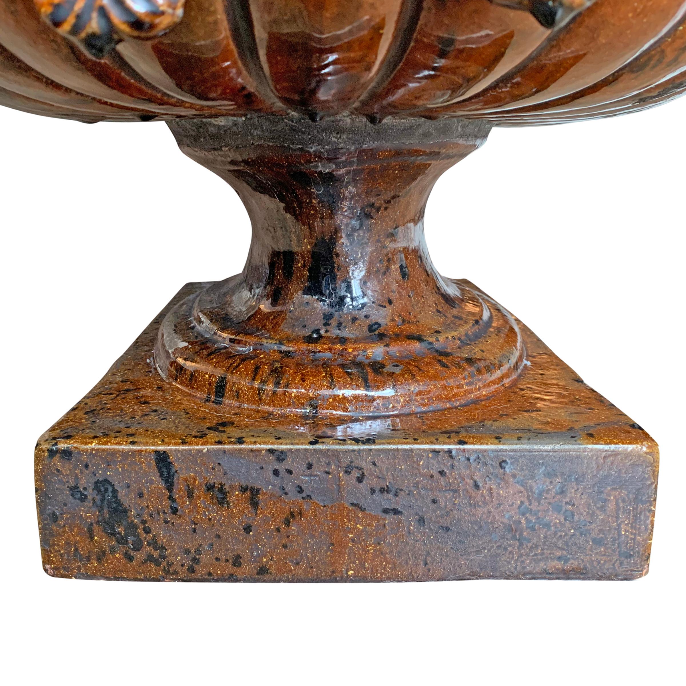 Monumental Mid-20th Century Italian Ceramic Urn For Sale 6
