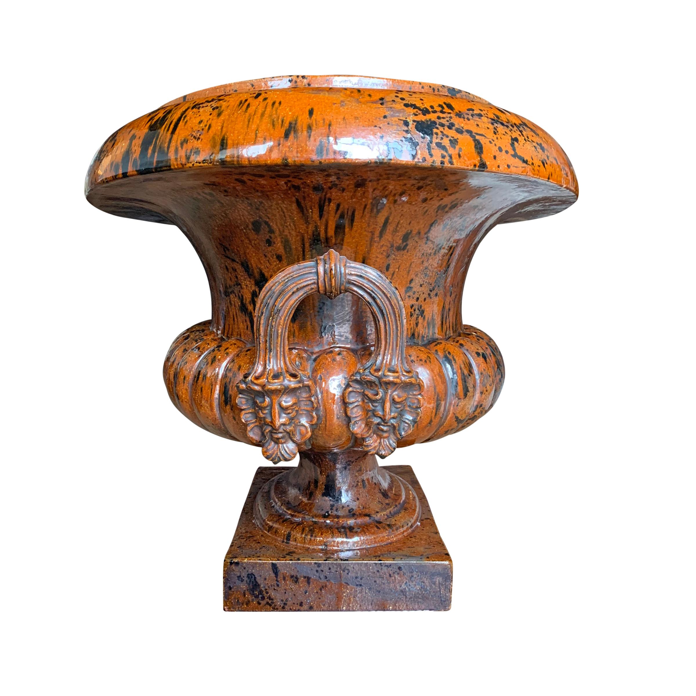 Monumental Mid-20th Century Italian Ceramic Urn For Sale 2