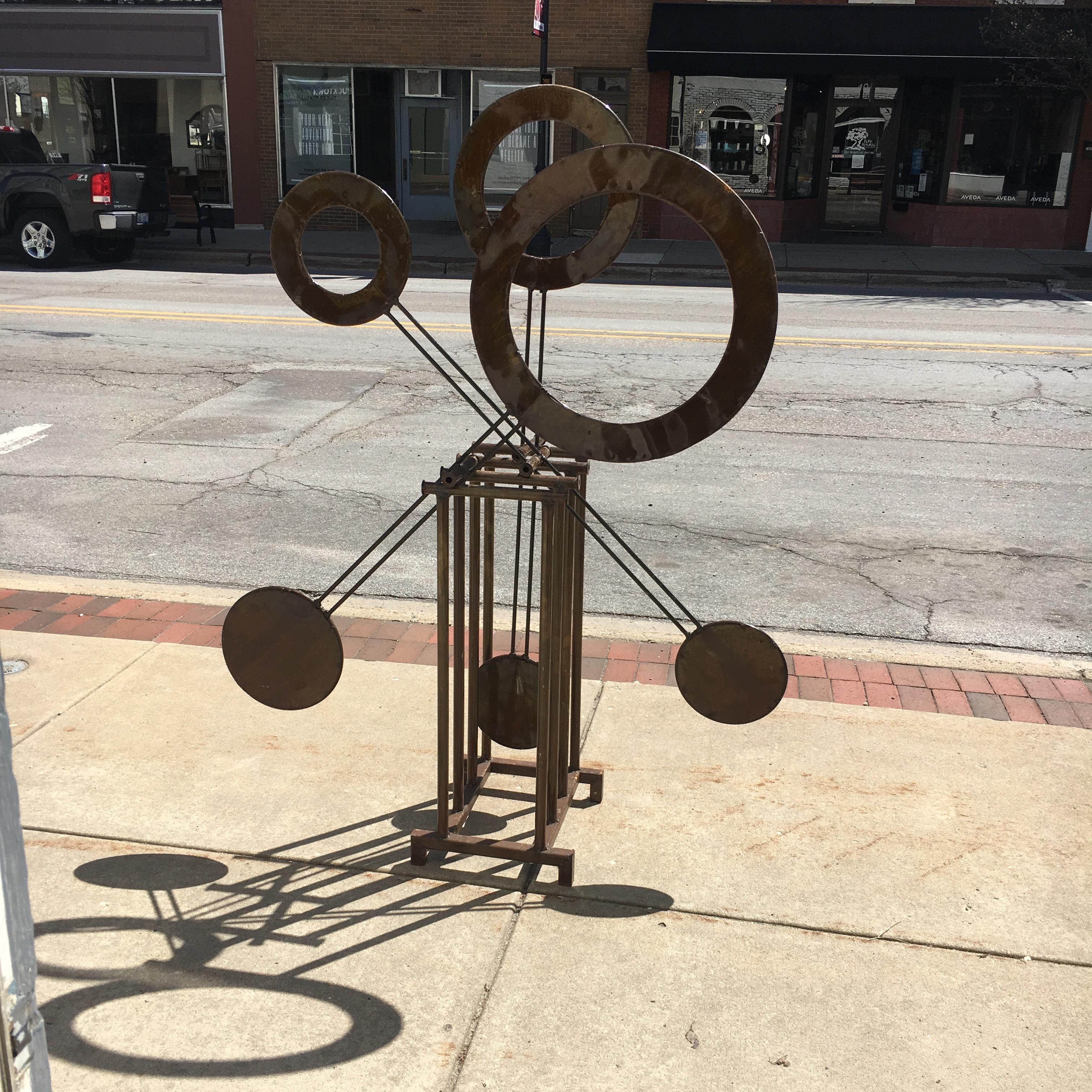 Monumental Mid-Century Kinetic Sculpture, Very Soothing, Hypnotic 1