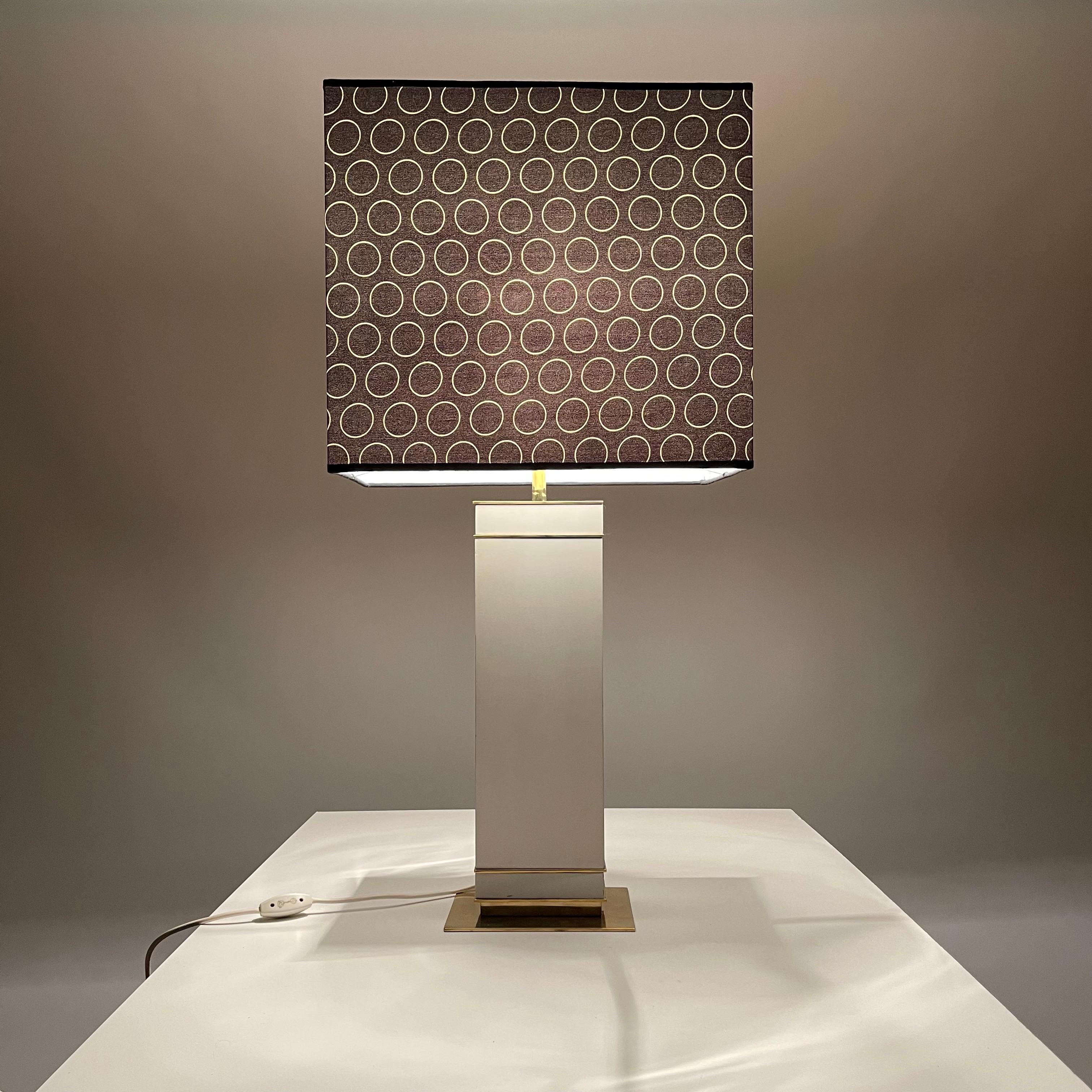 Monumental Mid-Century Modern Table Lamp by Vereinigte Werkstätten, Germany For Sale 5
