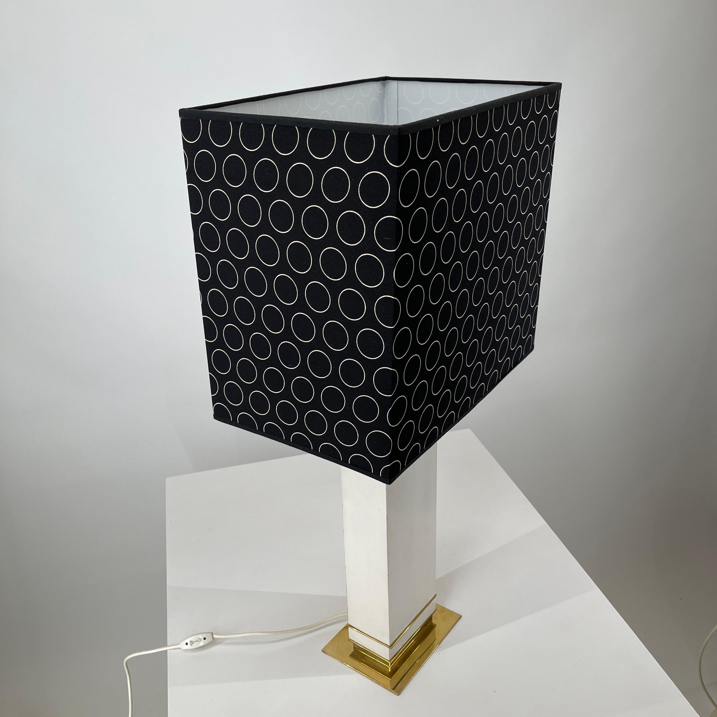 Monumental Mid-Century Modern Table Lamp by Vereinigte Werkstätten, Germany For Sale 3