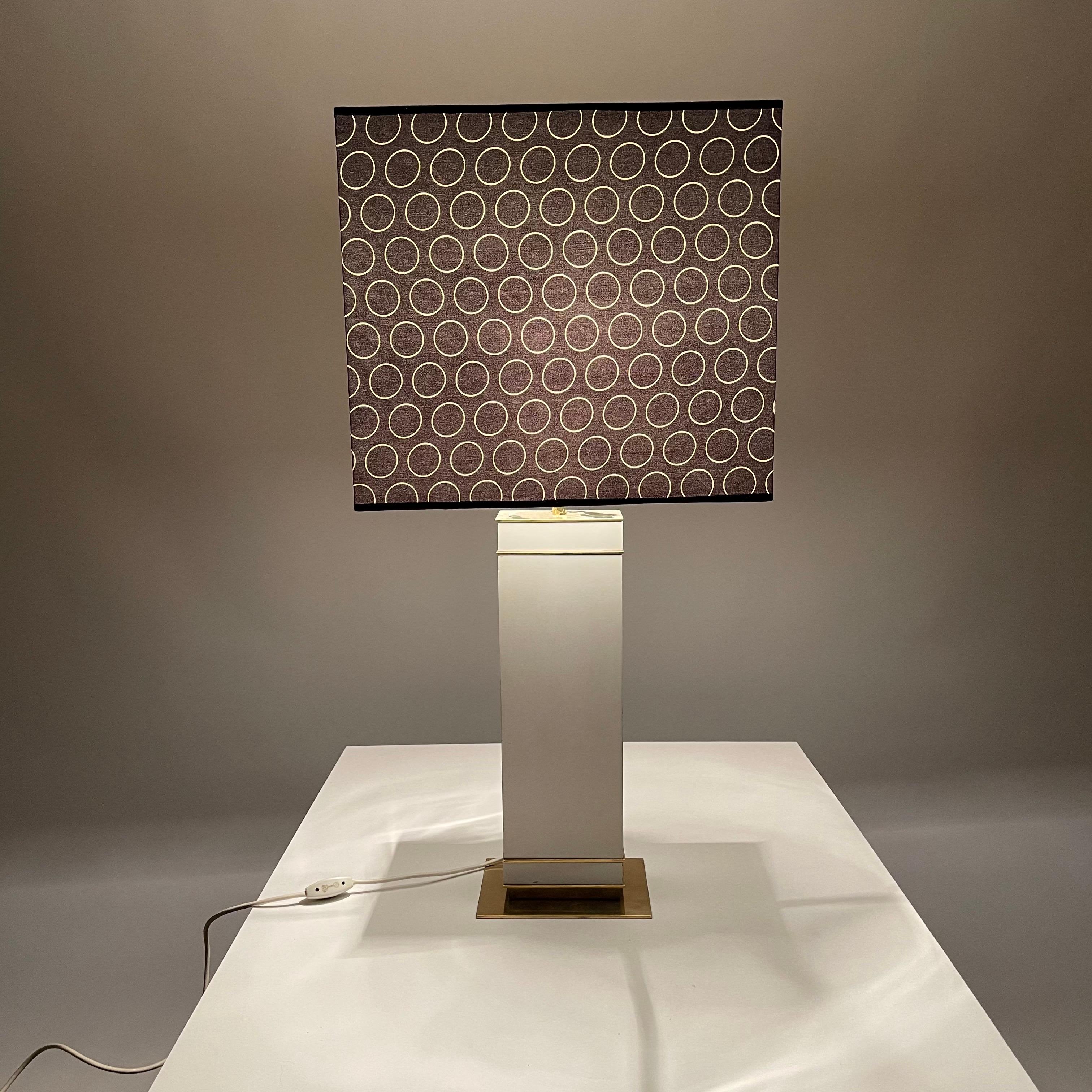 Monumental Mid-Century Modern Table Lamp by Vereinigte Werkstätten, Germany For Sale 4