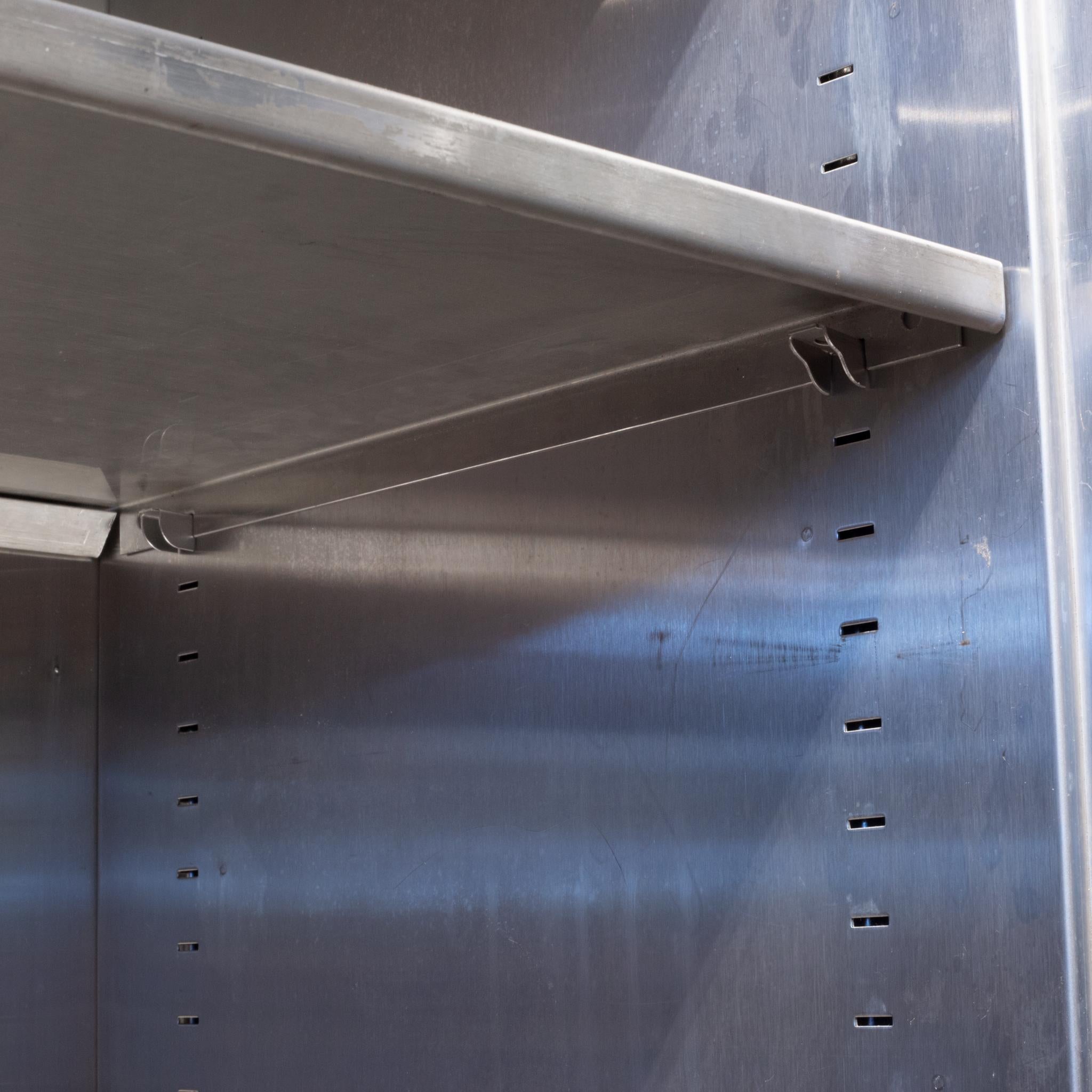 Monumental Midcentury Stainless Steel Medical Cabinet, circa 1950 4
