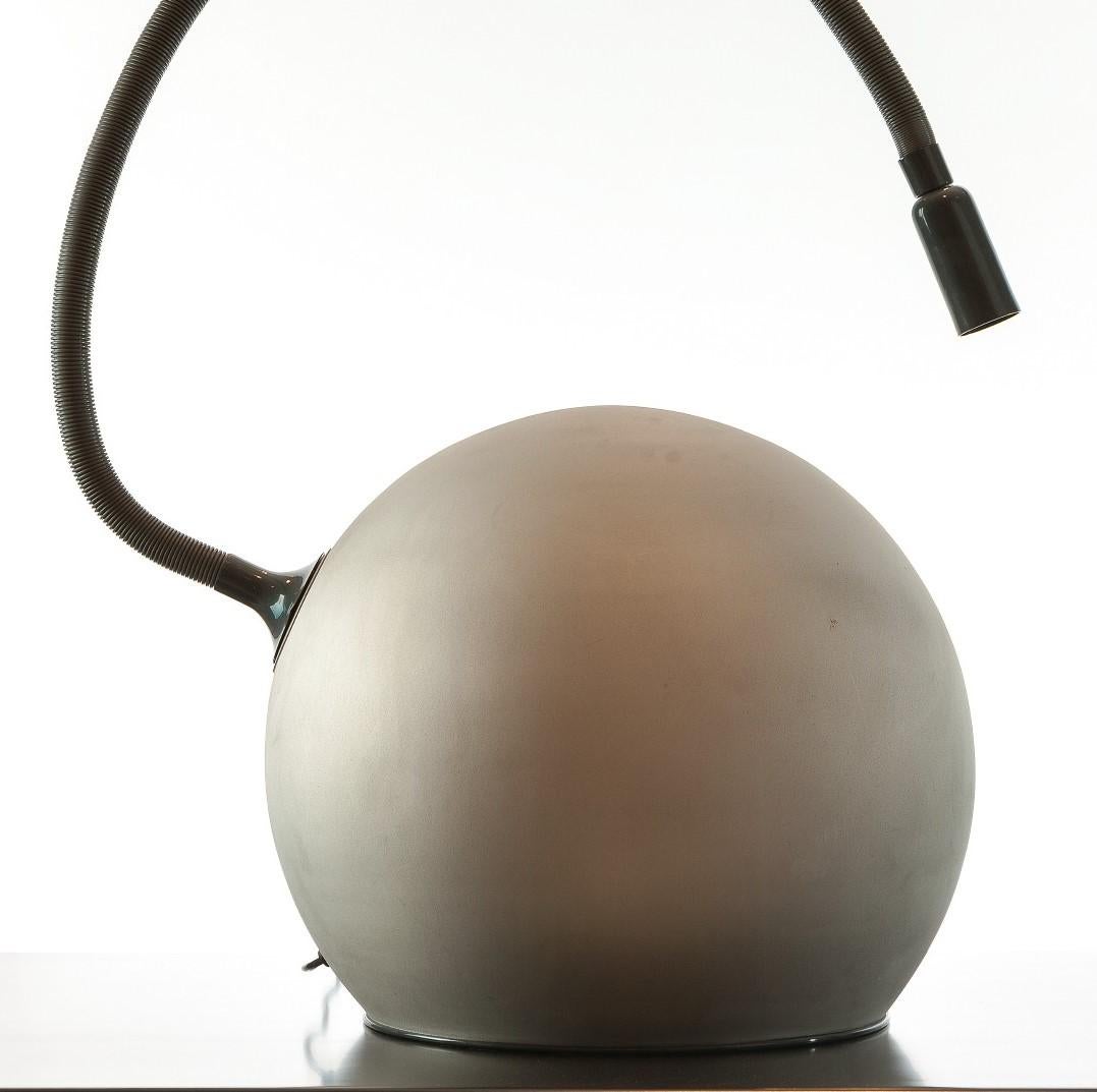 Italian Monumental Mid Century Table lamp by Isaq Hosoe. For Sale