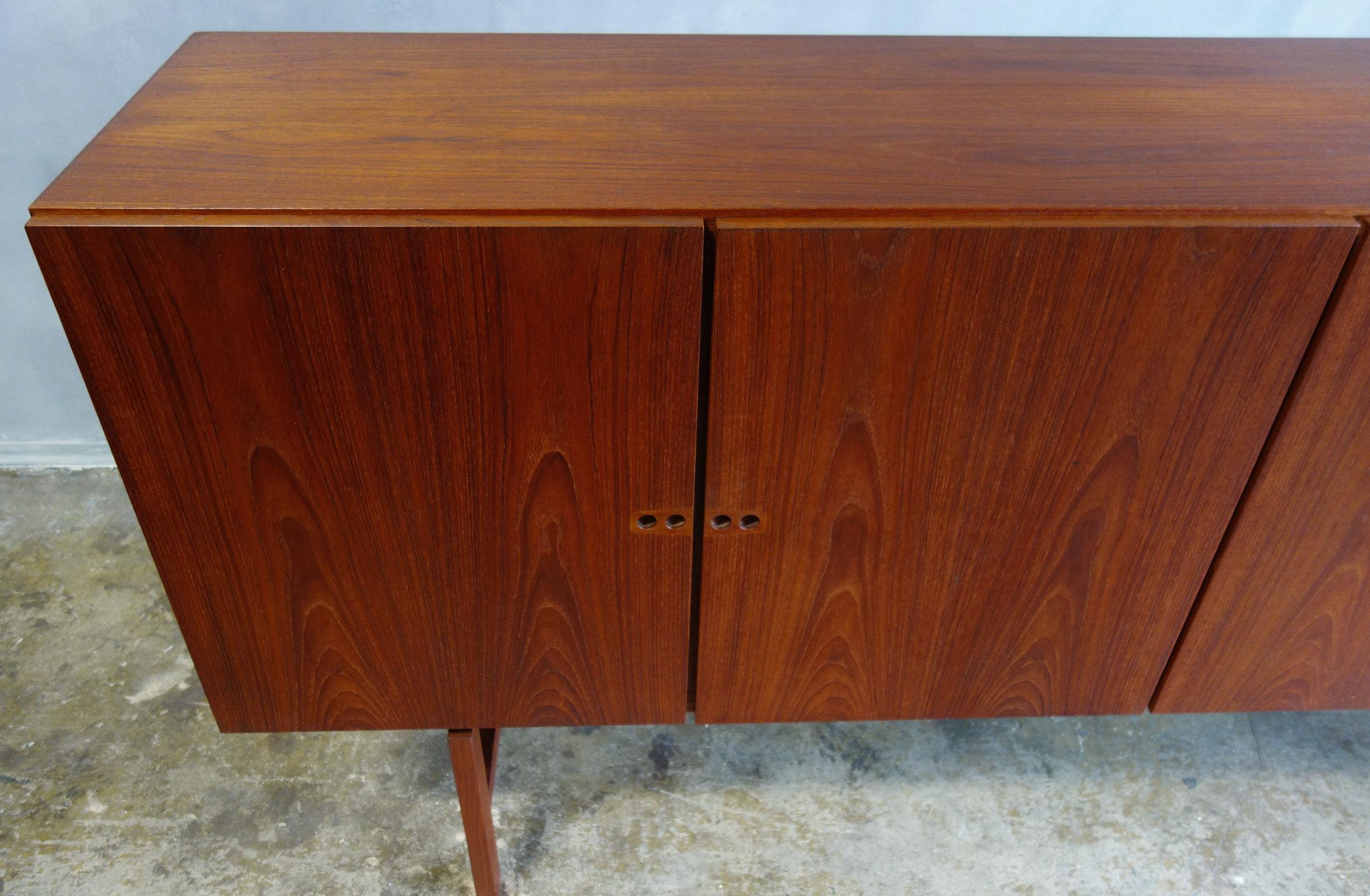 Monumental Midcentury Arne Vodder Sideboard In Good Condition In BROOKLYN, NY