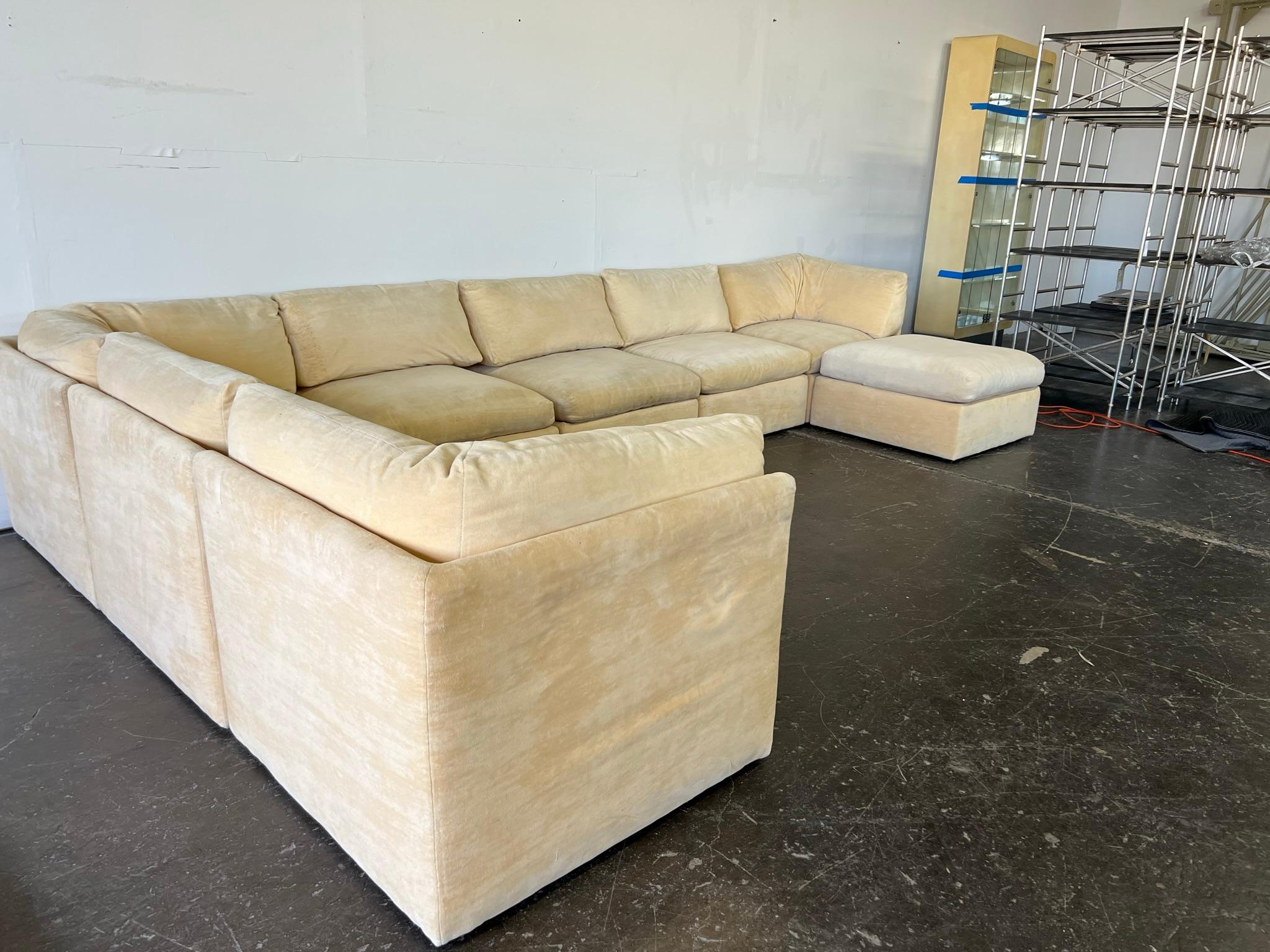 Monumental Milo Baughman Sectional Sofa 2