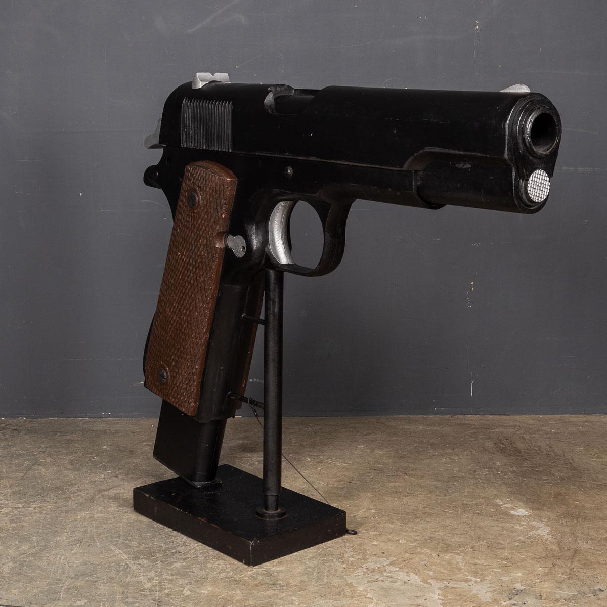 20th Century Monumental Model Of A M1911 Colt Government Handgun