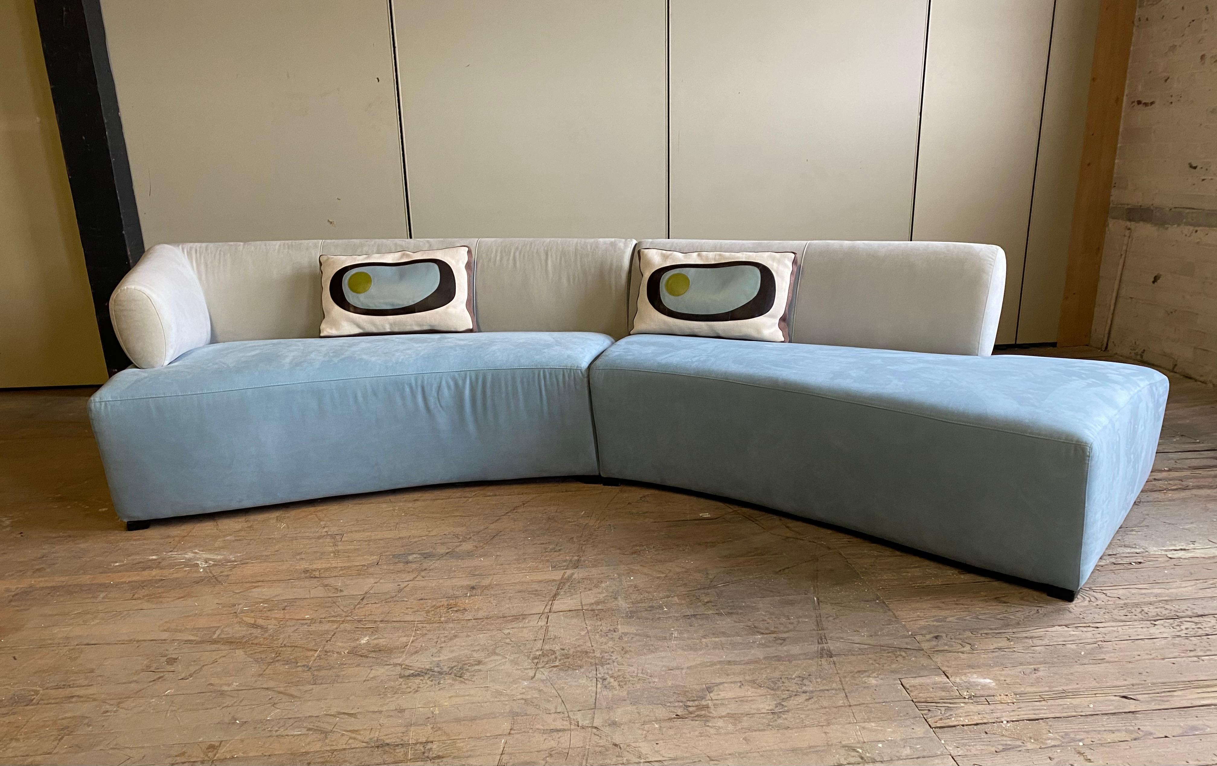 Monumental Modernist or Contemporary 5-Piece Sectional, by Dellarobbia 7
