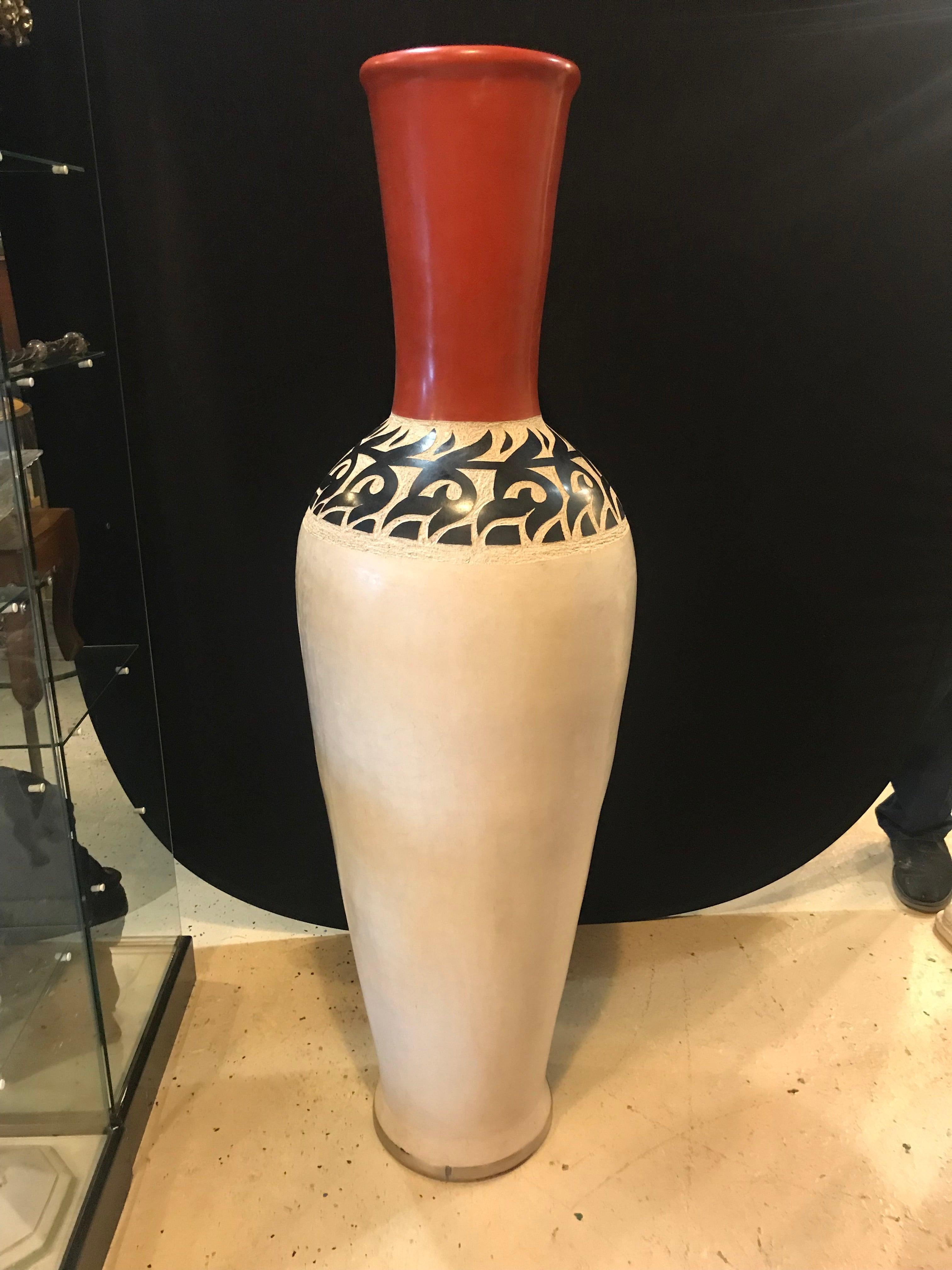 large moroccan floor vases