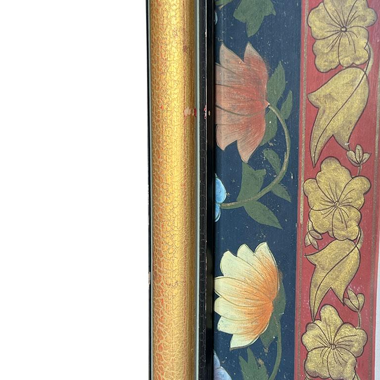 Anglo Raj Monumental Mughal Framed Rajasthani Painting of Maharaja on Horseback - India For Sale