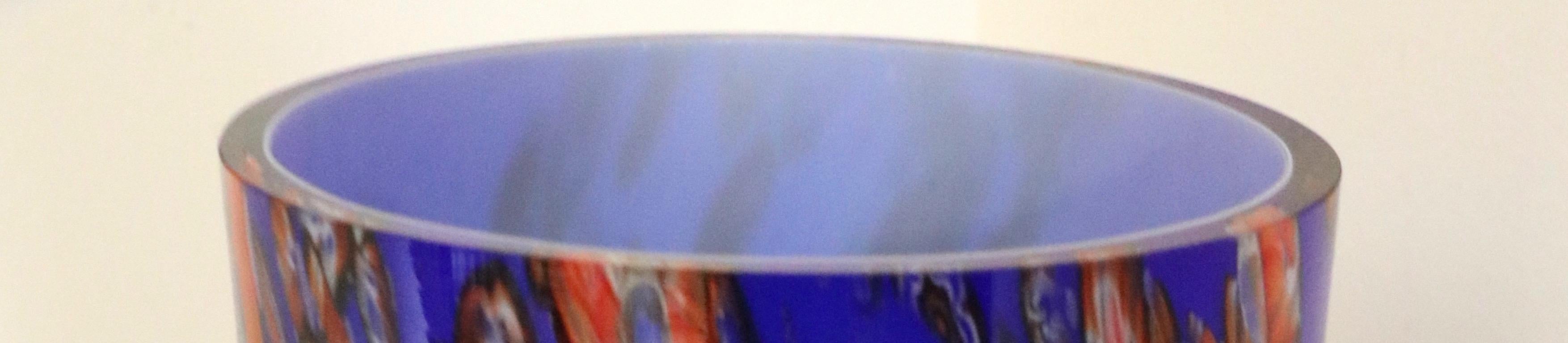 Vaso monumentale in vetro artistico di Murano in vendita 3