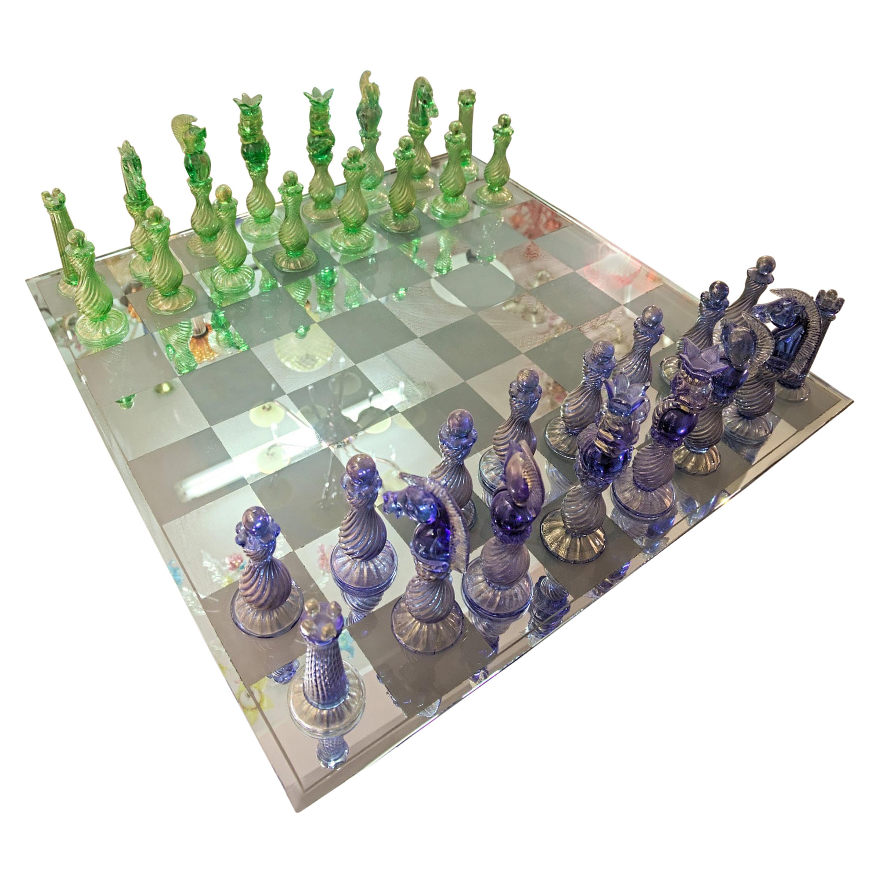 Murano Glass Chess Set – Shop Now