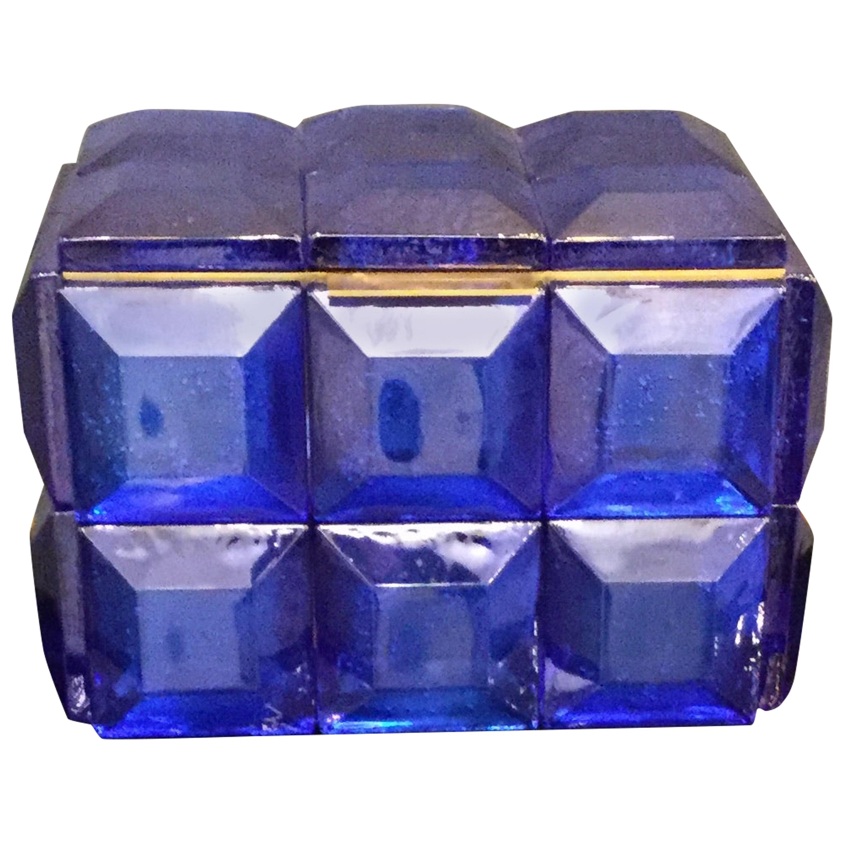 Monumental Murano Glass Box