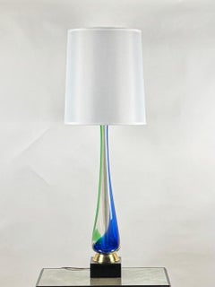 Monumentale Lampe aus Murano-Glas von Fulvio Bianconi für Venini