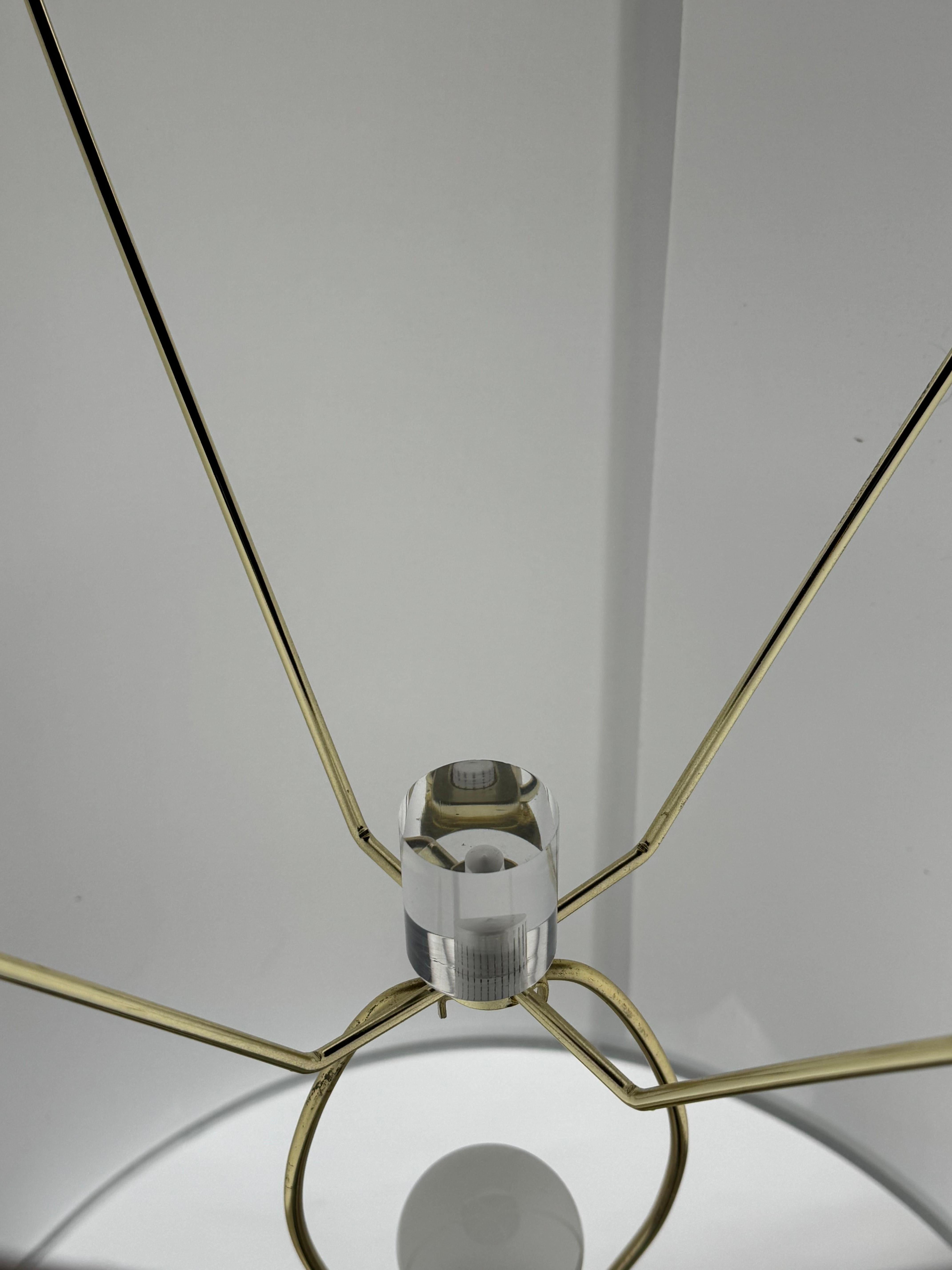Lámpara monumental de cristal de Murano de Fulvio Bianconi para Venini Lino en venta
