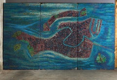 Monumental Murano Glass Mosaic of Venice – 19th-Century Salviati & Co.