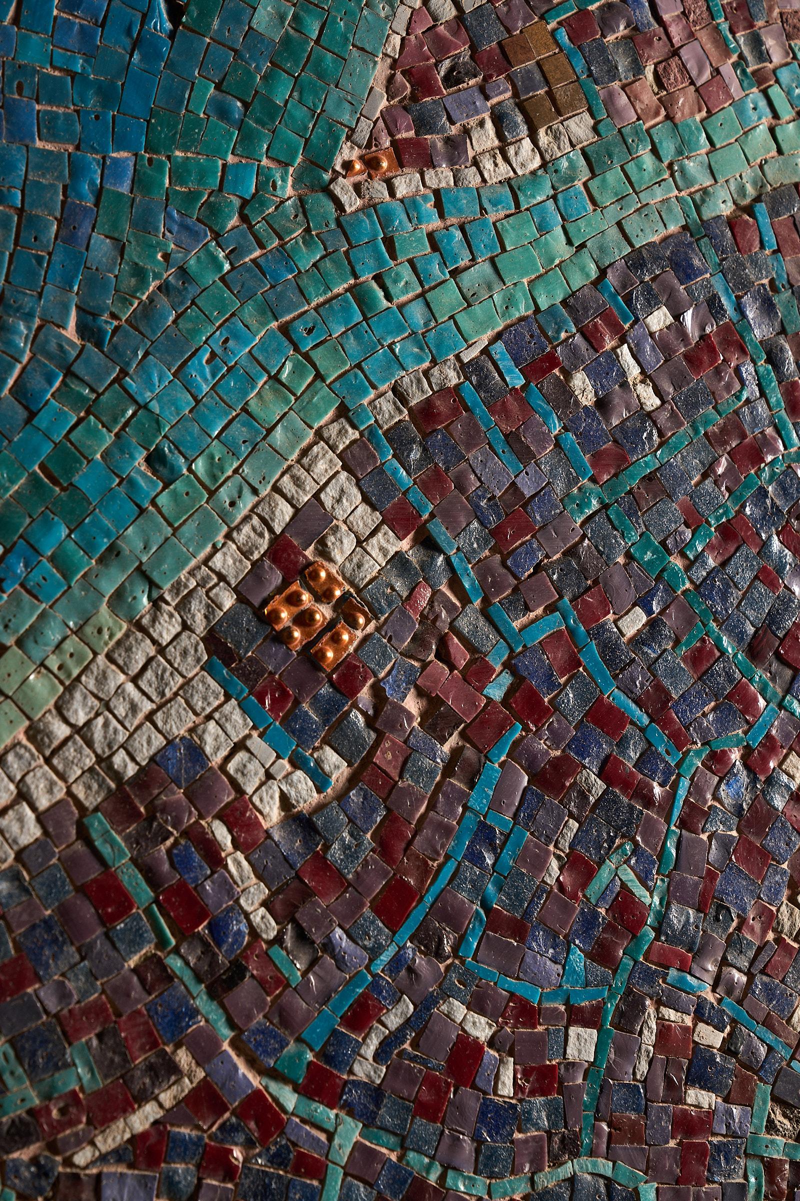 Mosaïque monumentale en verre de Murano représentant Venise - Century Glass Co. Bon état - En vente à Mortsel, BE