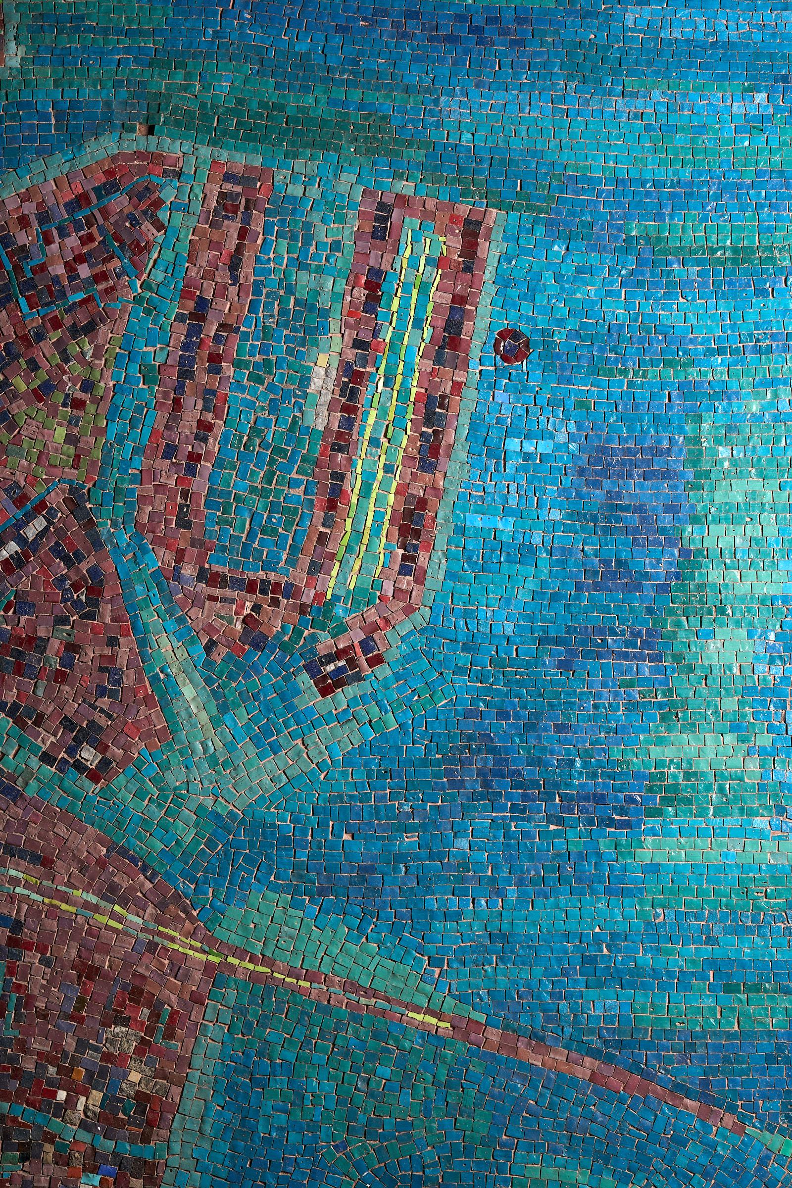 Verre de Murano Mosaïque monumentale en verre de Murano représentant Venise - Century Glass Co. en vente