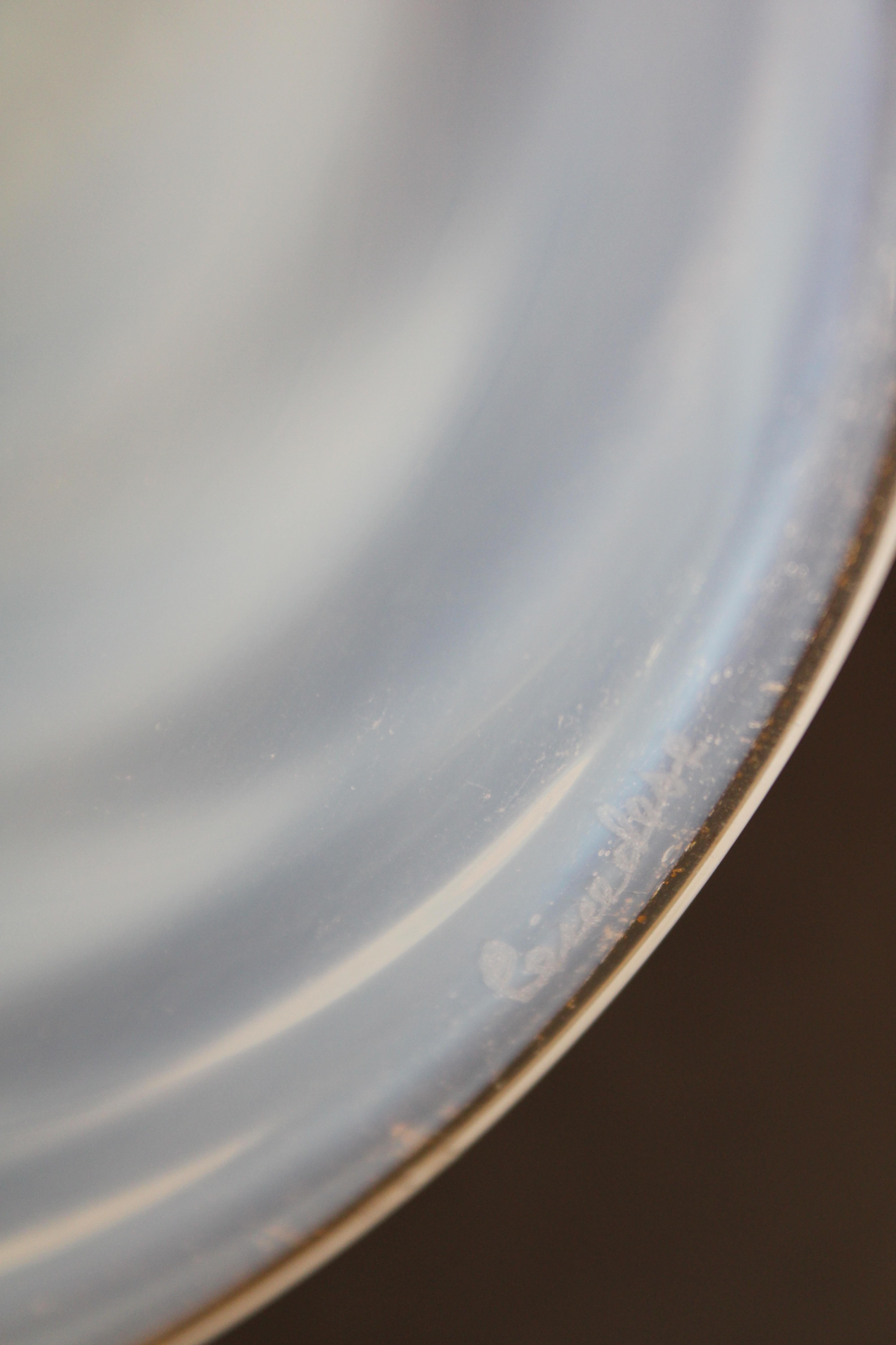 Vaso monumentale in vetro opalino di Murano firmato Cenedese in vendita 2