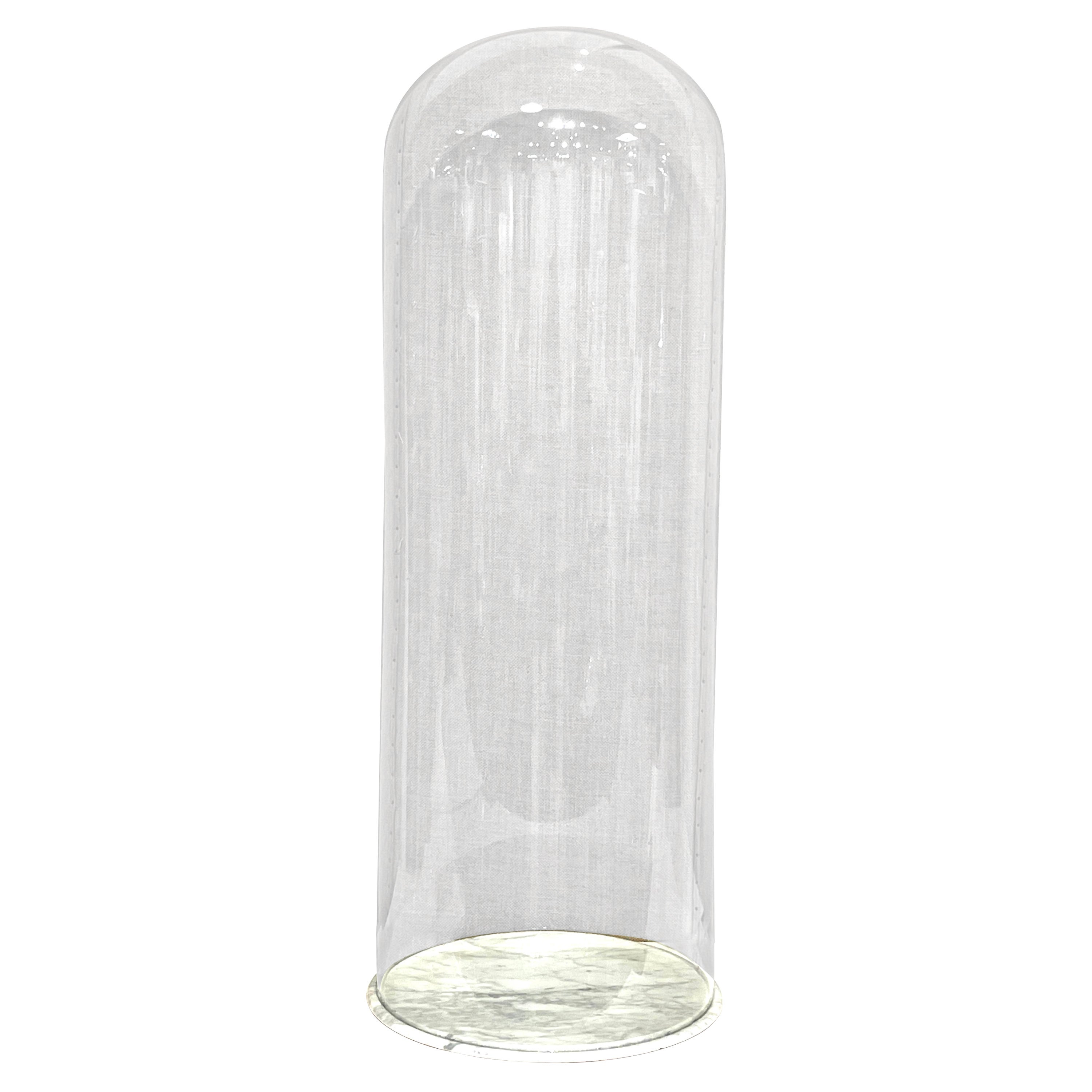 Monumentale Cloche / Kuppel aus Kristall und Carrera-Marmor Napoleon III im Angebot
