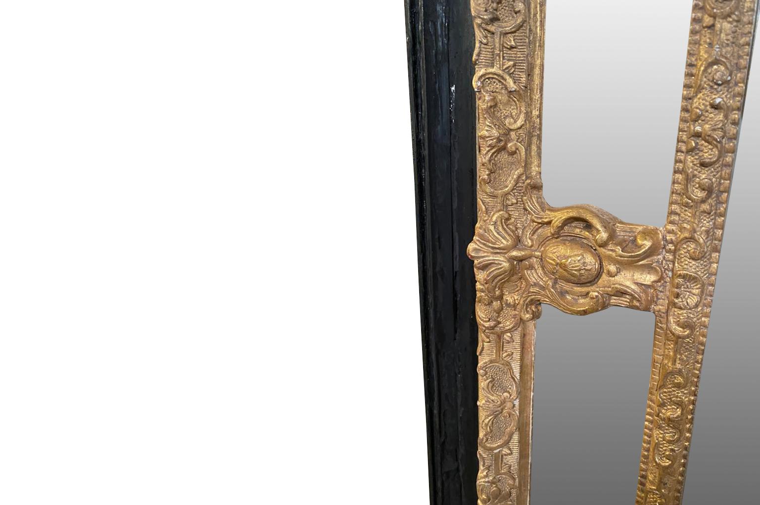 Monumental Napoleon III Period Mirror For Sale 3