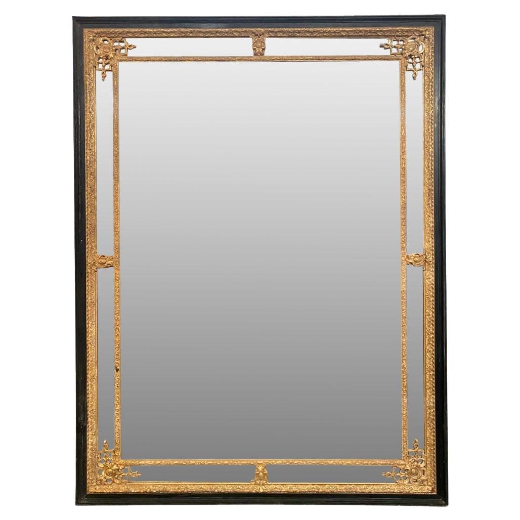 Monumental Napoleon III Period Mirror For Sale