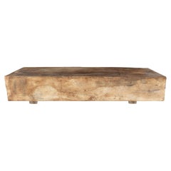 Monumental Natural Lychee Wood Coffee Table