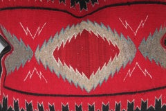 Monumental Navajo Indian Weaving Pillow