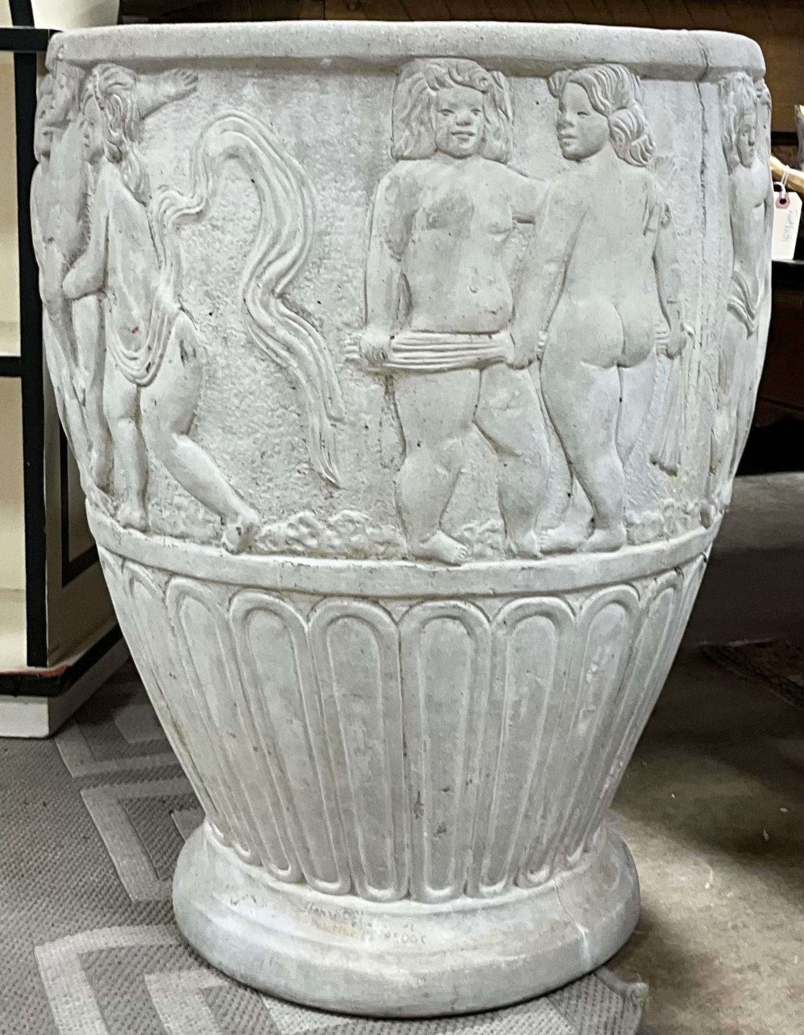 Henri Studios was established in the 1960s by Italian artisan Eneri Prosperi in Chicago. They are considered the leaders for cast stone garden ornamentation. Today, they have combined the Italian craftsmanship with American engineering to create a