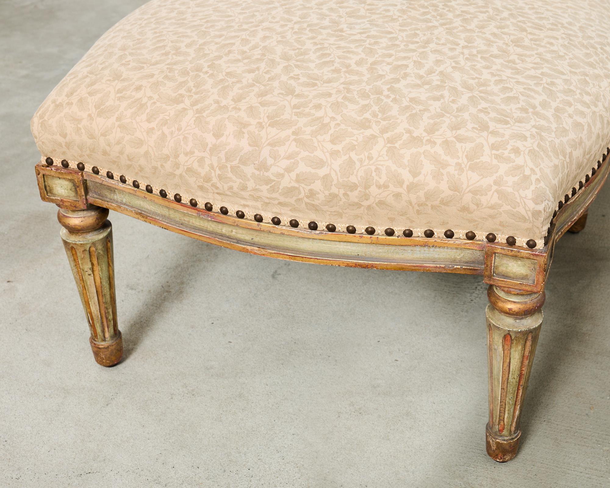 Monumental Neoclassical Style Hendrix Allardyce Chaise Longue For Sale 9