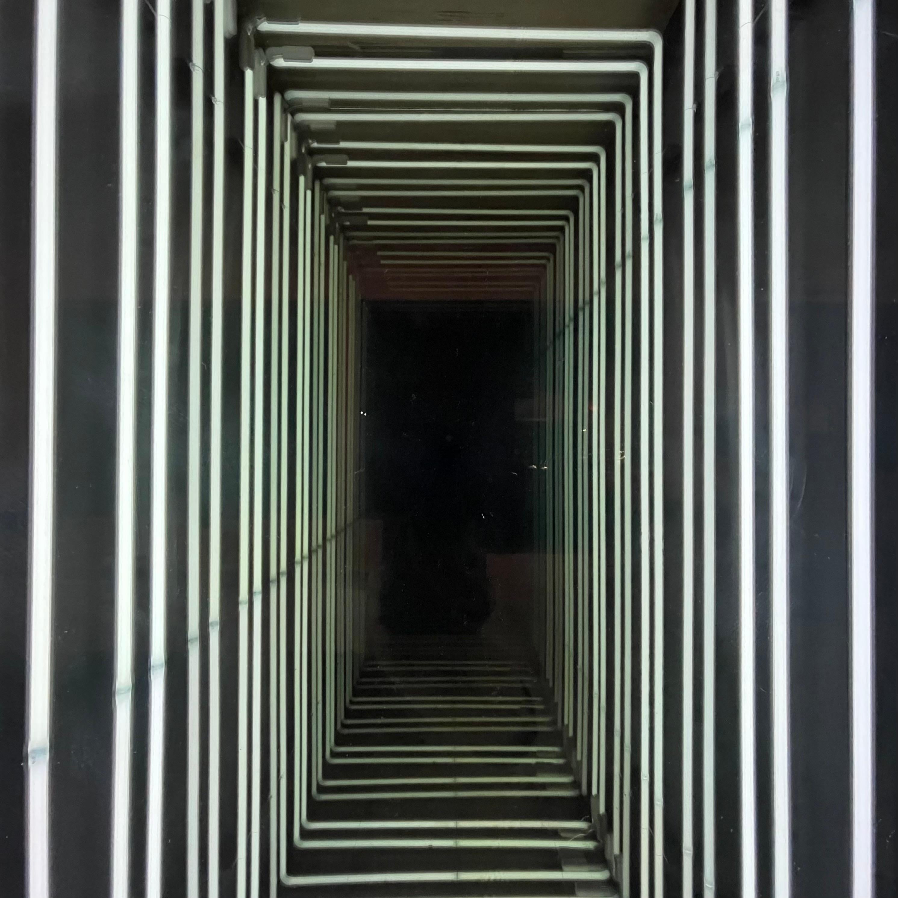 American Monumental Neon Infinity Mirror by Merit Los Angeles
