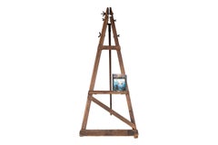 Monumental Oak Artist's Easel
