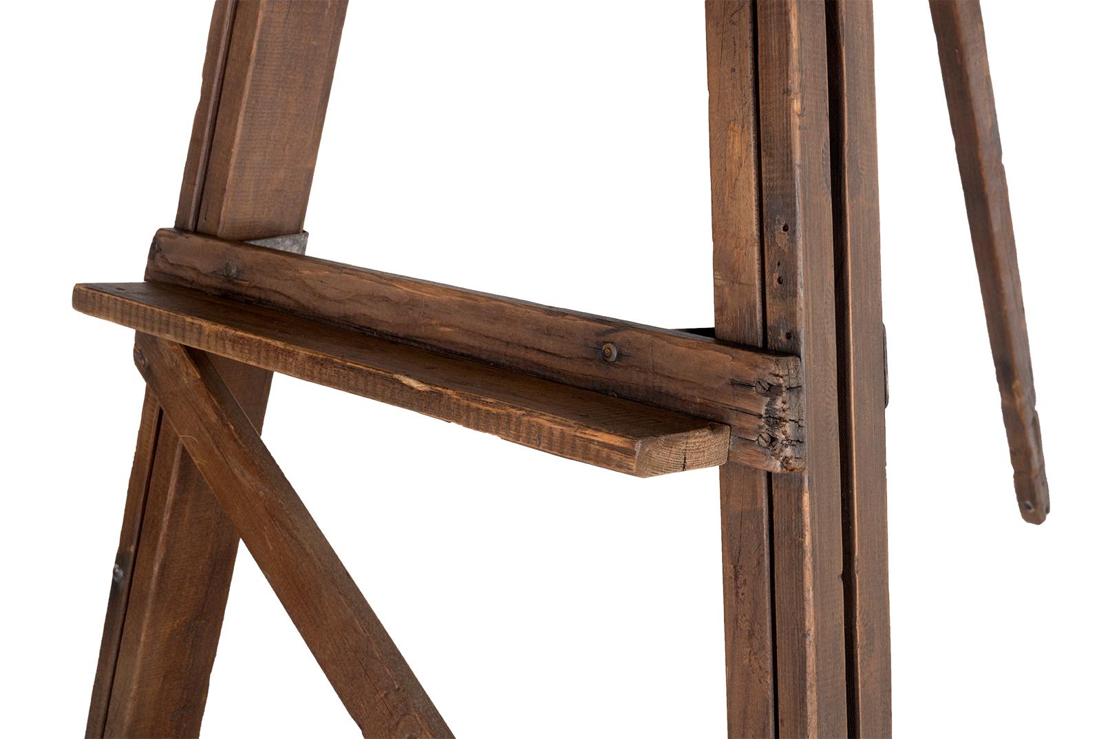 20ième siècle Chevalet d'artiste en Oak Monumental en vente